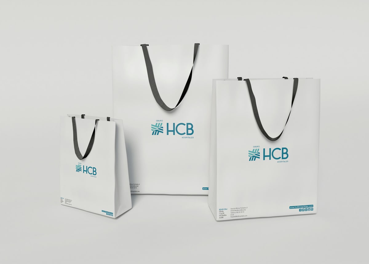 Bolsas merchandising HCB