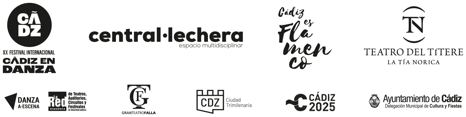 Logos teatros Cádiz